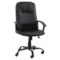 Кресло офисное BRABIX "Device MS-002", 4 массажных модуля, экокожа, черное, 532520