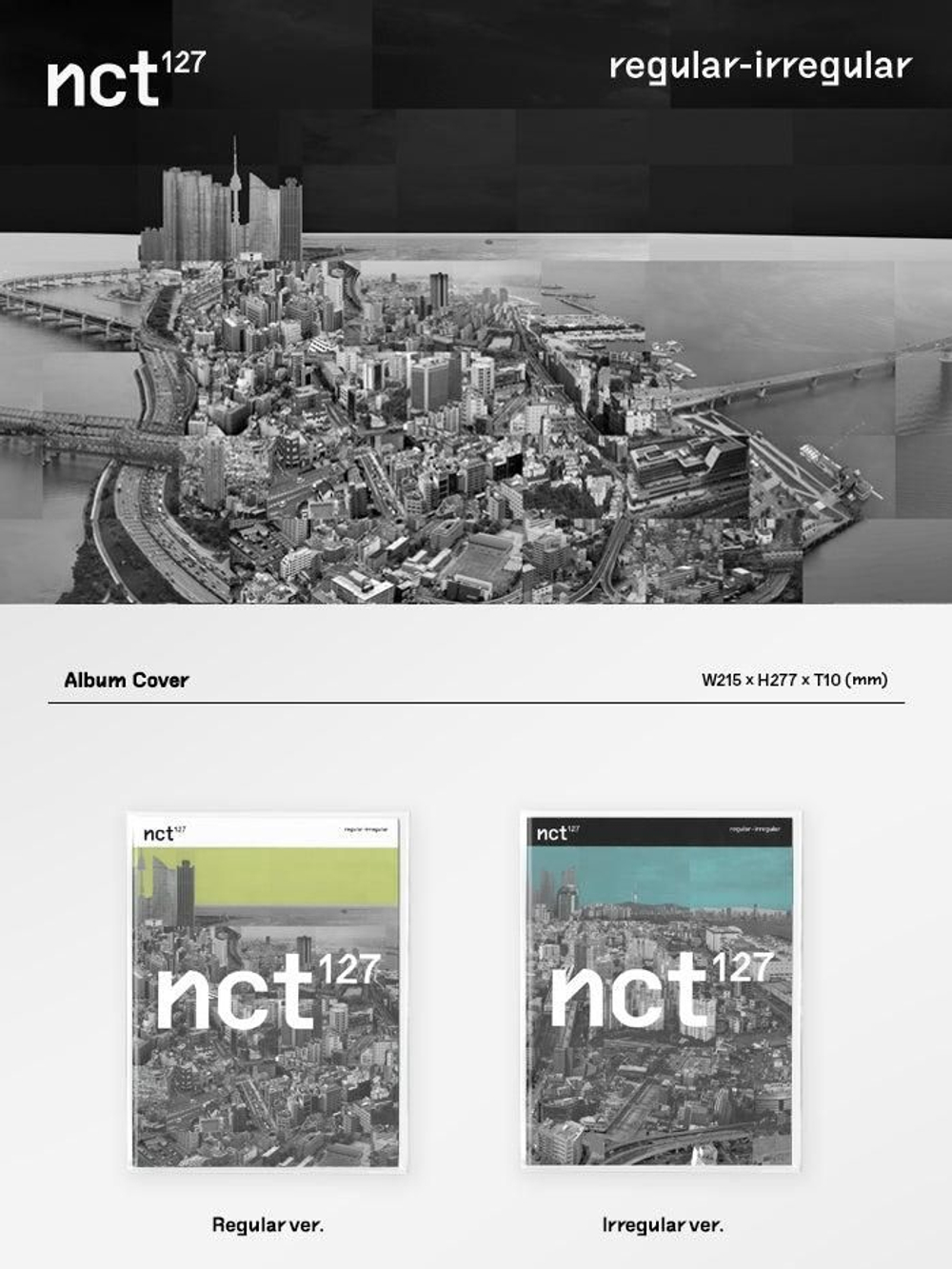 Альбом NCT127 - NCT # 127 Regular-Irregular 1st Album RANDOM Version