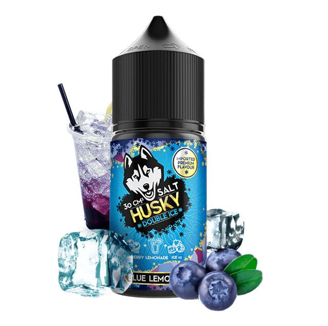 Husky Import Double Ice Salt 30 мл - Blue Lemonade (Strong)