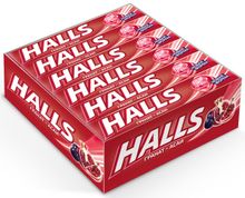 Леденцы Halls Гранат и ягоды асаи 12 шт.