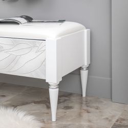 Банкетка Арт Айс Сильвер