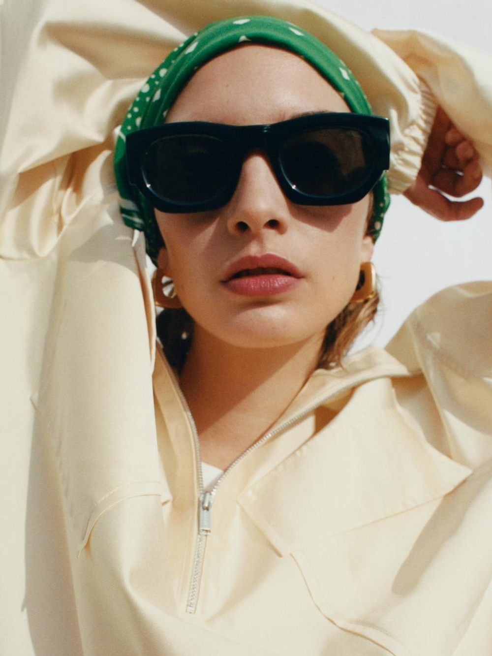 ARKET Солнцезащитные очки Alpha von, черный