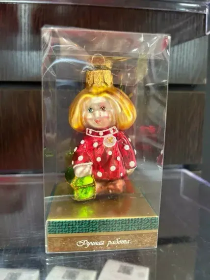 Формовая игрушка Домовенок 8 см., стекло, Витус (А440)