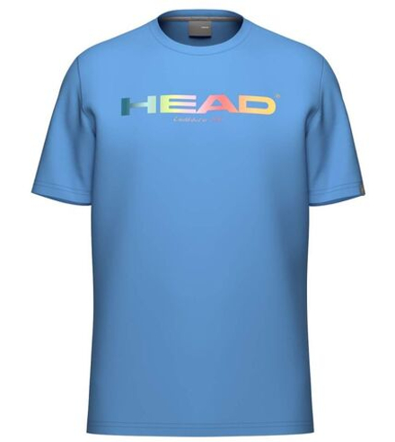 Детская теннисная футболка Head Jr Rainbow - blue