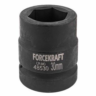 Головка ударная 1'', 30мм (6гр.) FORCEKRAFT FK-48530