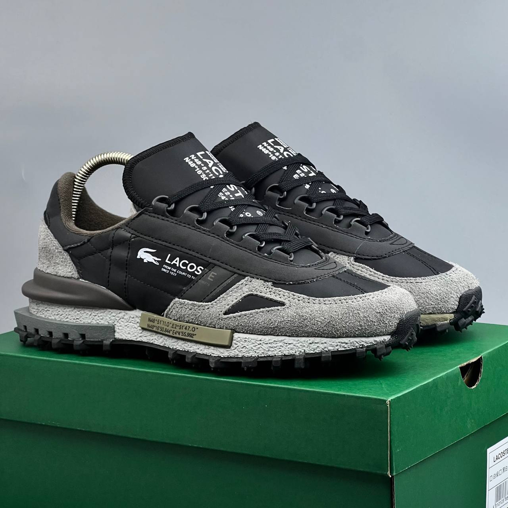 Кроссовки Lacoste Elite Active #466 (черн.)