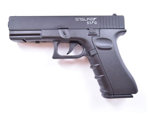 Пистолет пневматический Stalker S17G (Glock17, металл/пластик) 120 м/с