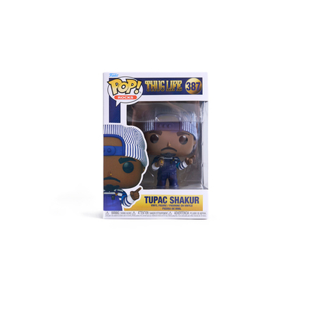 Фигурка Funko POP! Rocks Thug Life Tupac Shakur In Overalls №387
