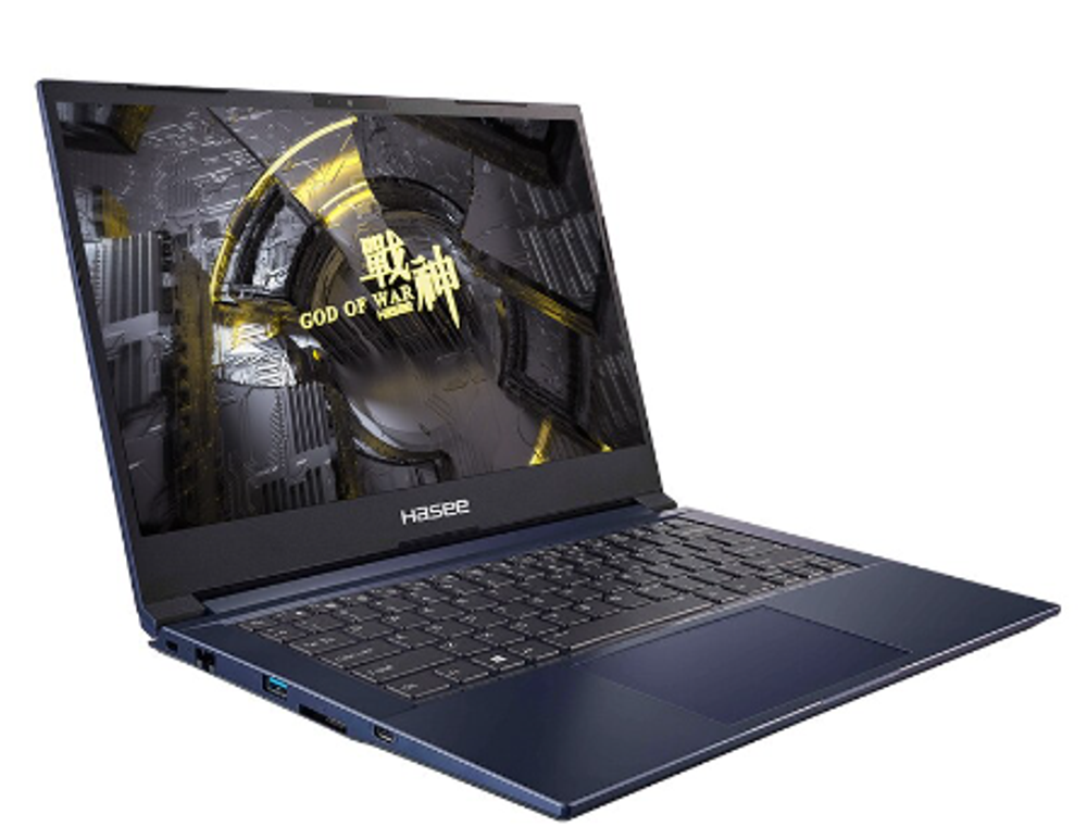 14" Ноутбук GIGABYTE Hasee S7-2021S7 (1920x1080, Intel Core i7-1165G7, RAM 16ГБ,SSD 512ГБ, NVIDIA GeForce GTX 1650Ti 4GB, Win 10Pro)