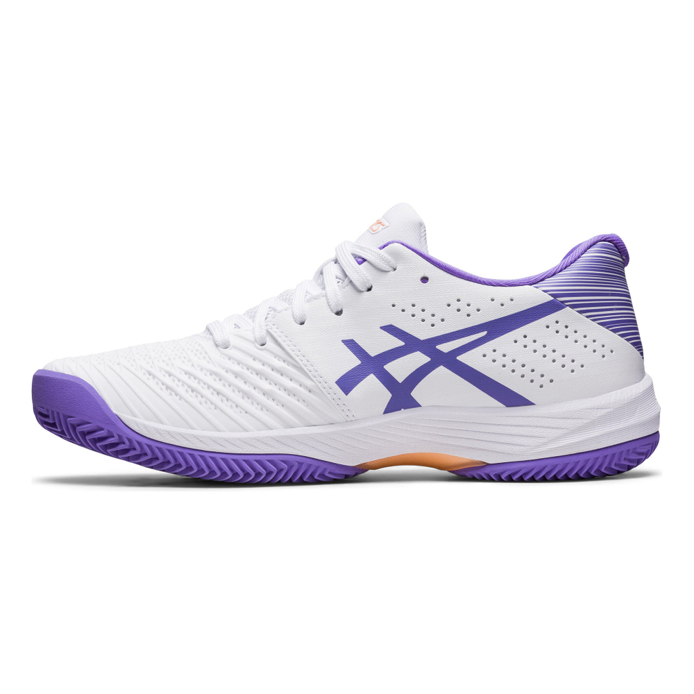 Женские теннисные кроссовки ASICS Solution Swift FF Clay Court Shoe Women - White, Lilac