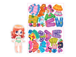 Игра магнитная Одевашки Карина