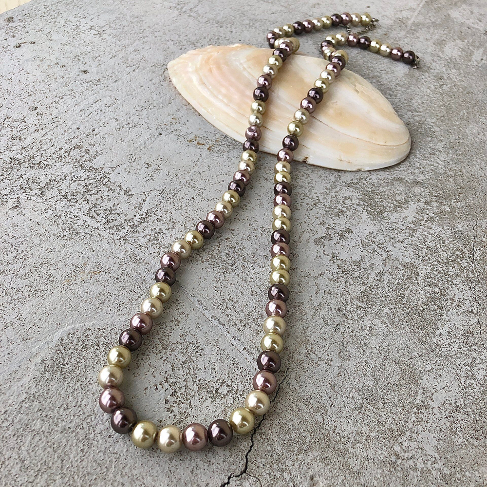 Бусы перламутр пастель 82022082