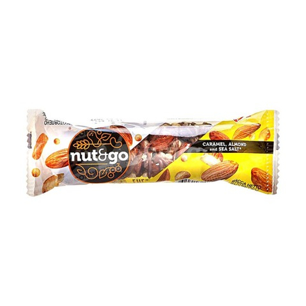 Nut&go protein bar badem caramela morska so