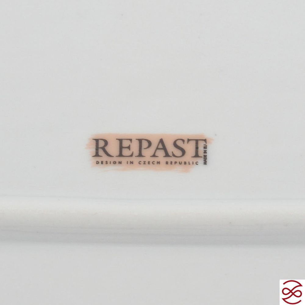 Блюдо овальное Repast Мадонна перламутр Мария-тереза 38 см