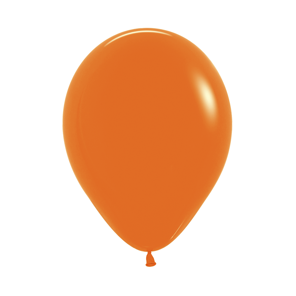 Латексный воздушный шар, цвет оранжевый пастель