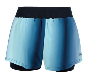 Женские Шорты теннисные Bidi Badu Spectrum 2in1 Printed - небесный