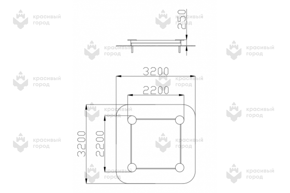 Песочница Опушка