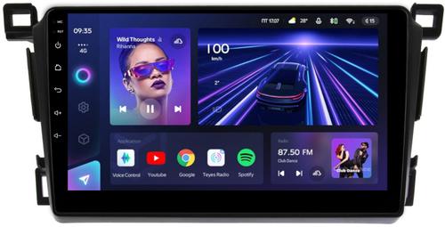 Магнитола для Toyota RAV4 40 2012-2019 (рамка 9) - Teyes CC3 Android 10, Быстрая, CarPlay, SIM-слот