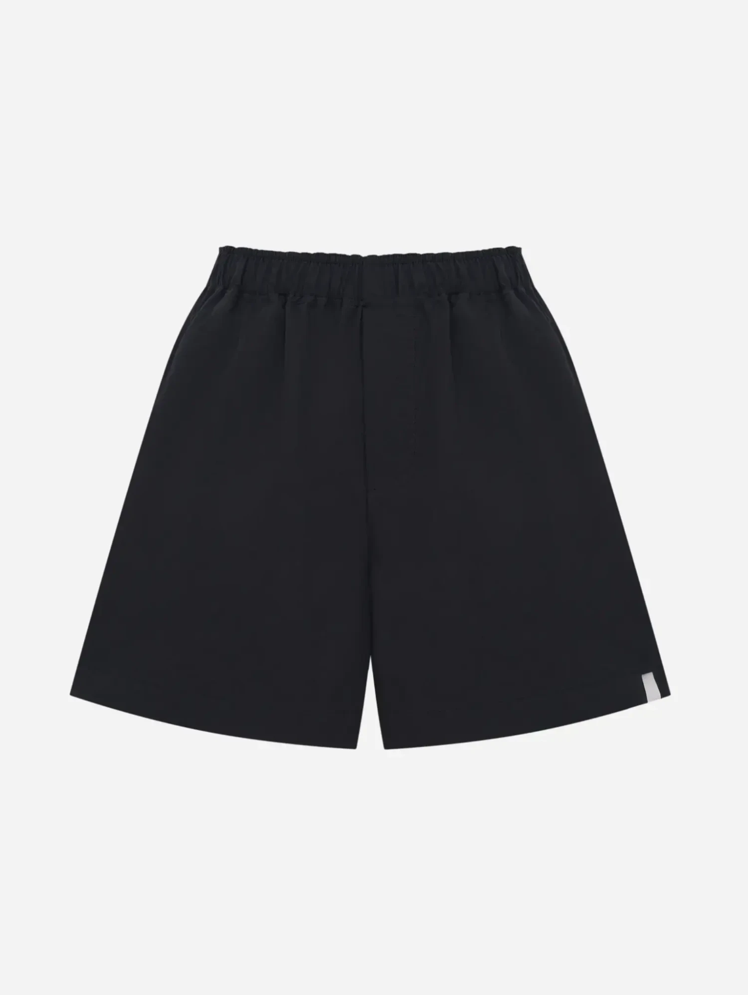 Шорты из итальянского хлопка черные