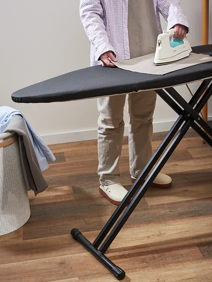 Доска гладильная напольная smart iron, 122х43 см, графит