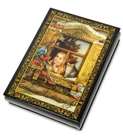 Народные промыслы ШК-11/ 9-H Шкатулка в технике декупаж (16х22х5)