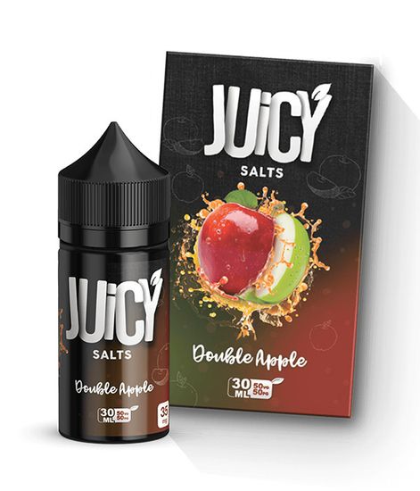 Жидкость Juicy Salts (30 мл, 20 мг EXTRA SALT) Double Apple