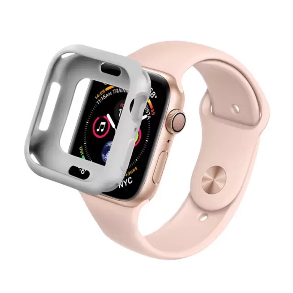 Силиконовый чехол Apple Watch Series 4 44mm (CS7050-GY) Gray COTEetCI