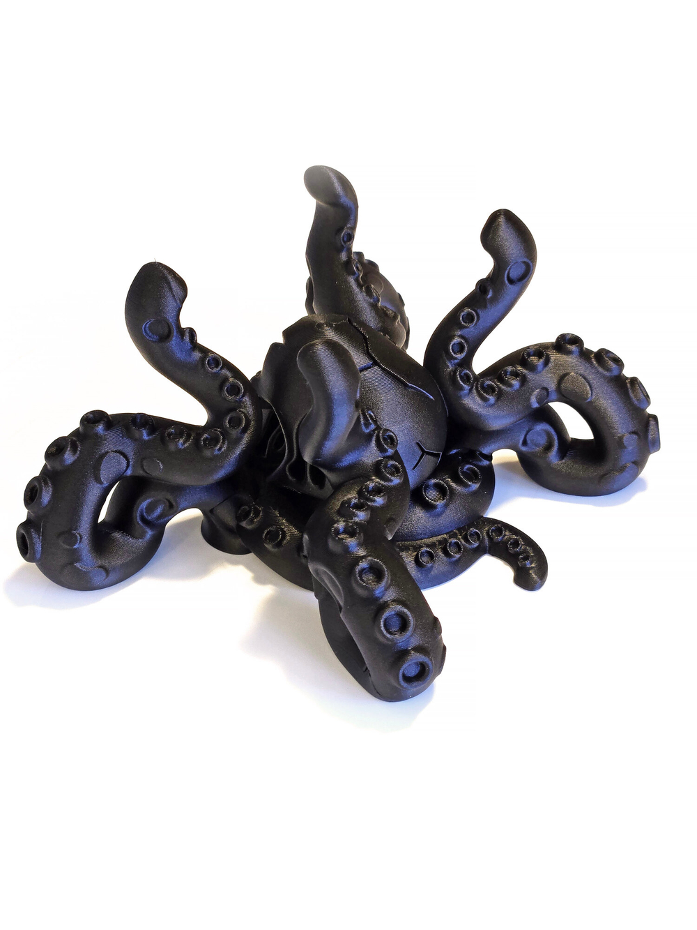 Кракен - универсальный держатель для геймпада, 3Д печать, черный матовый