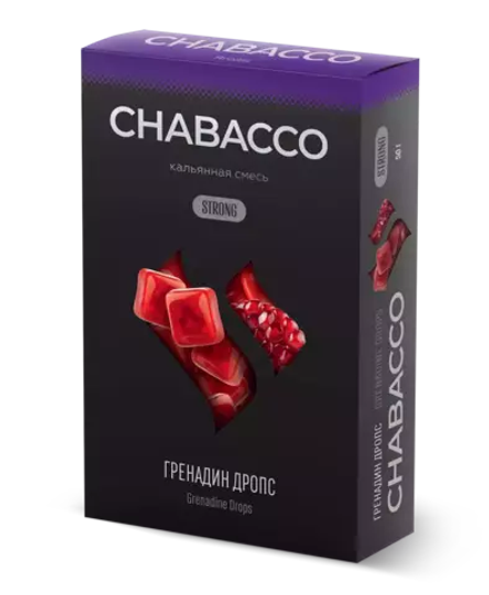 Chabacco Strong - Grenadine Drops (50г)