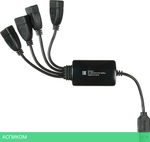 USB-хаб Buro BU-HUB4-0.3