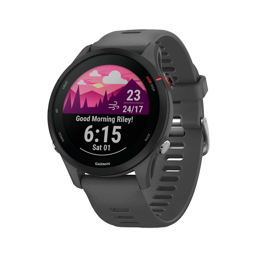 Умные часы Garmin Forerunner 255, 45.6mm, Slate Gray (010-02641-10)