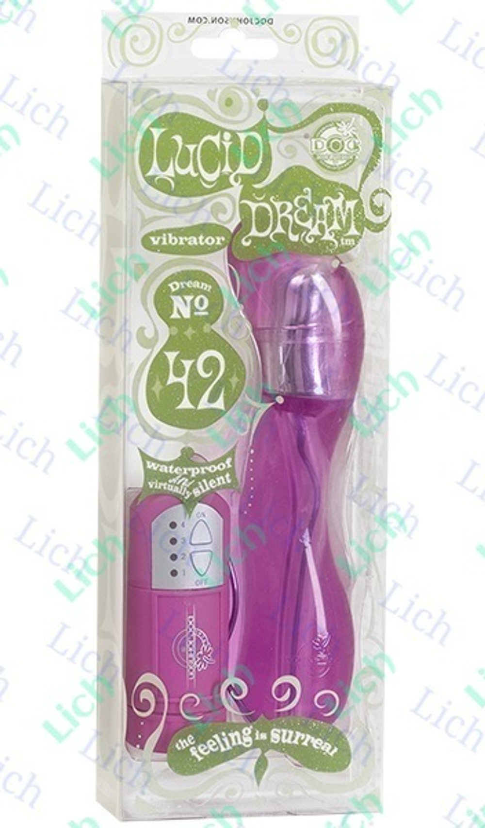 Вибратор обтекаемой формы из серии LUCID DREAMS