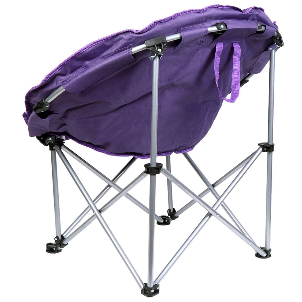 Кресло складное 72х82х36 см, Гриб, фиолетовое, 100 кг, Green Days