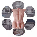 Спортивное мужское тело с фаллоимитатором (8,5 кг.)