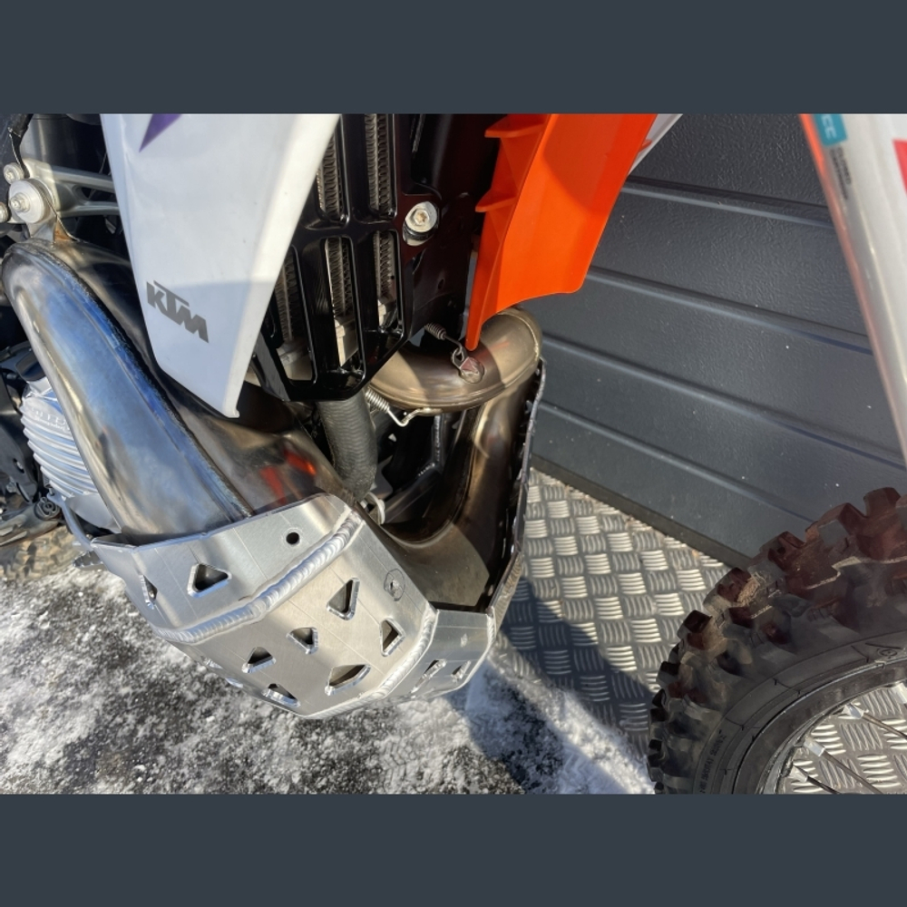 Защита картера P-tech, Защита резонатора картера P-Tech TBI Husqvarna (2024+), Gasgas