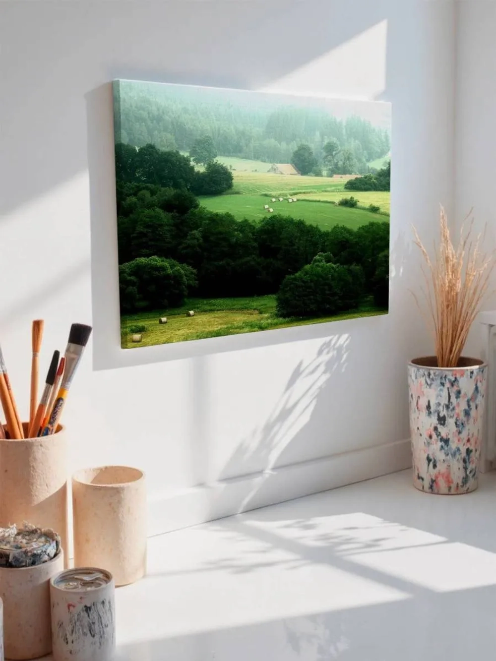 Картина на стену 40 X 50 Убранное поле
