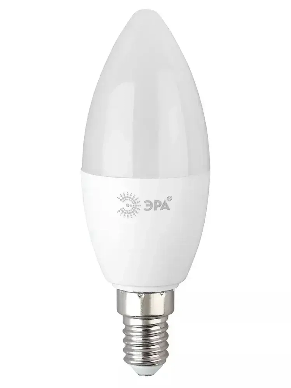 Лампочка светодиодная ЭРА LED E14 10 Вт B35 свеча 6500К холодный белый свет набор 10 штук