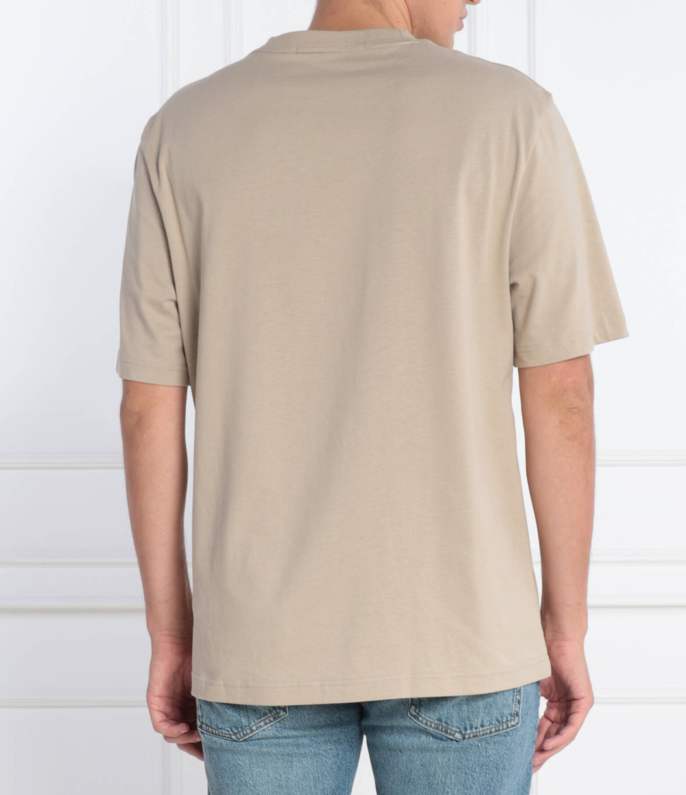 Футболка VERTICAL INSTITUTIONAL CALVIN KLEIN JEANS - бежевый(J30J323995)