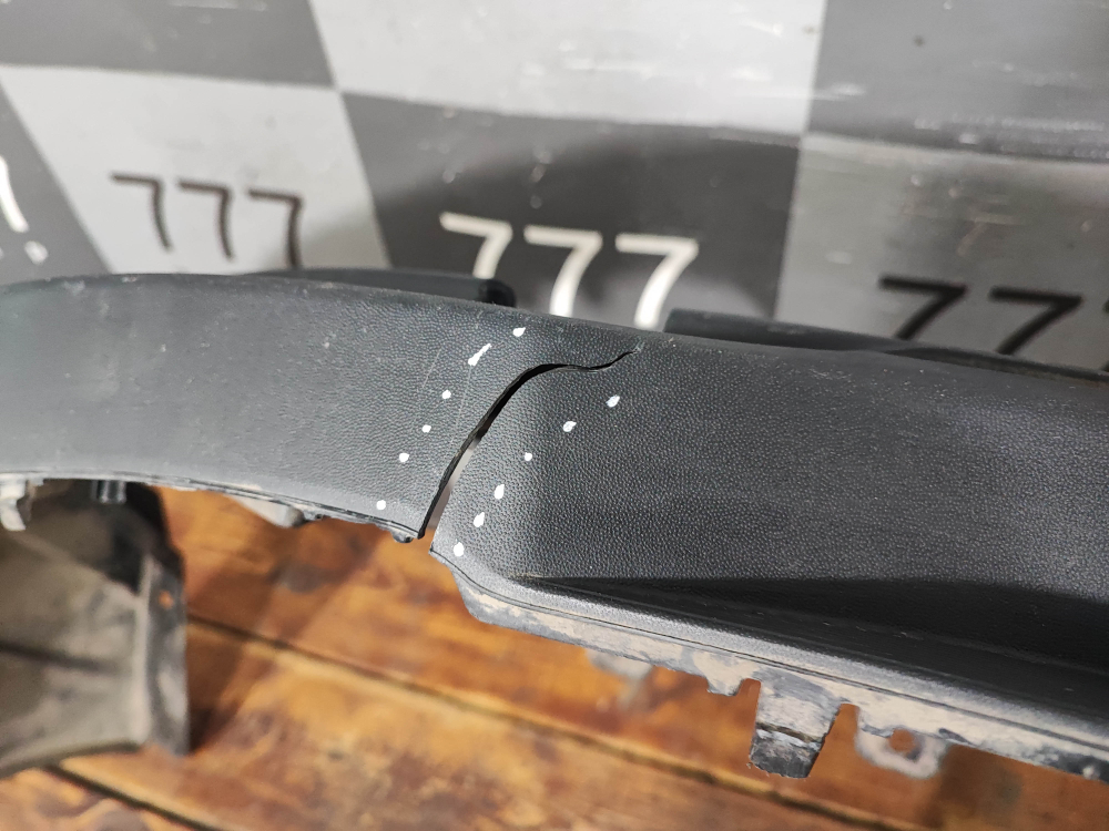 Юбка заднего бампера Haval F7 2, F7x 2 24-нв Б/У Оригинал 2804109AKN02A