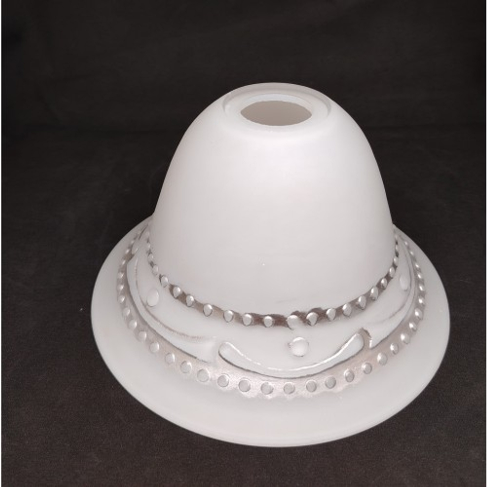 Плафон стеклянный "Лёгкий клош 1"