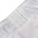 Пояс белый для чулок с ремешками на клипсах (3XL-4XL)