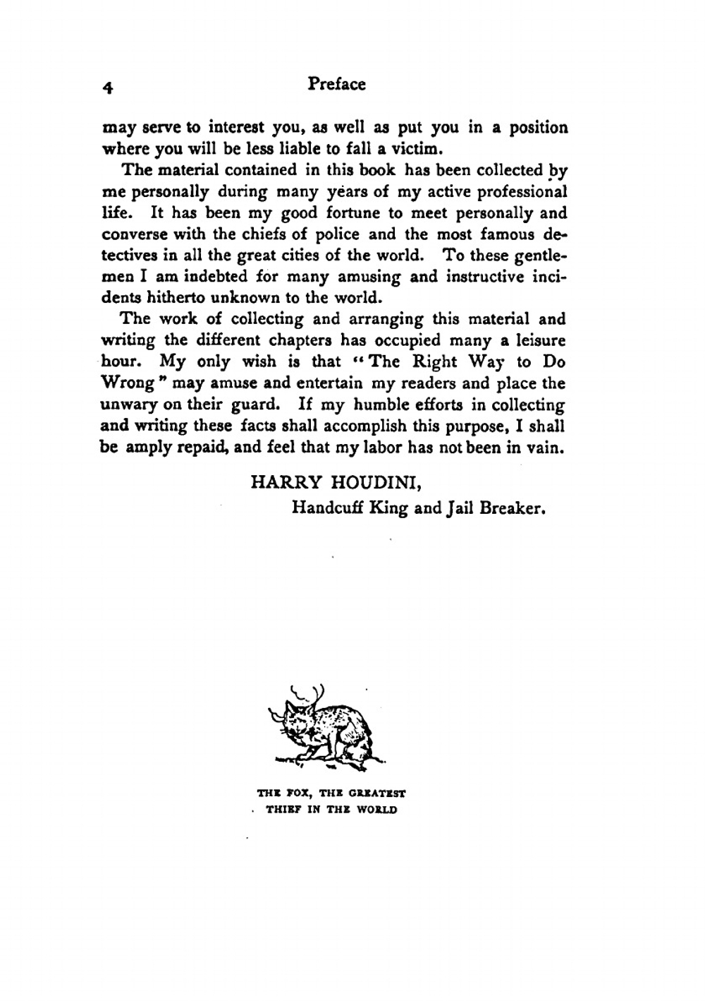 The Right Way to Do Wrong: An Exposé of Successful Criminals | Harry Houdini