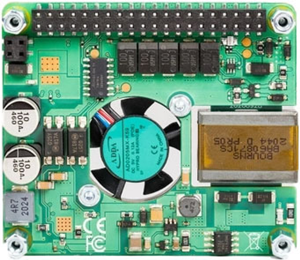 Плата расширения  Raspberry Pi PoE+ HAT