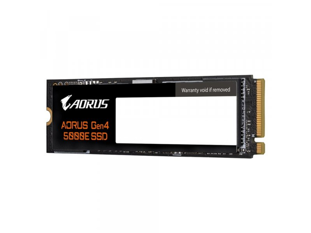 SSD накопитель Gigabyte Aorus Gen4 5000E 500ГБ, M.2 2280, PCIe 4.0 x4, NVMe [AG450E500G-G]