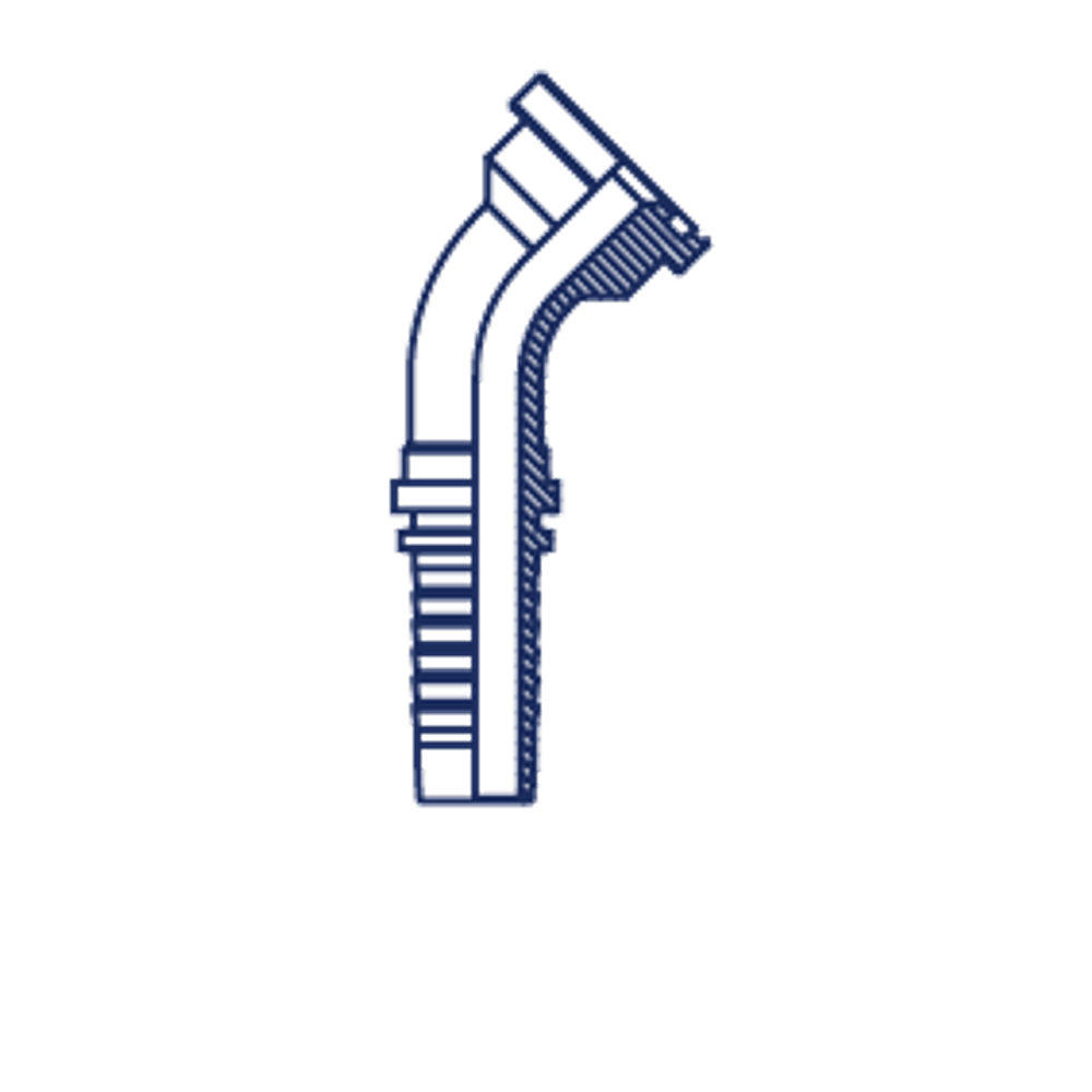 Фитинг DN 12 SFL 3/4 38.1 (45)