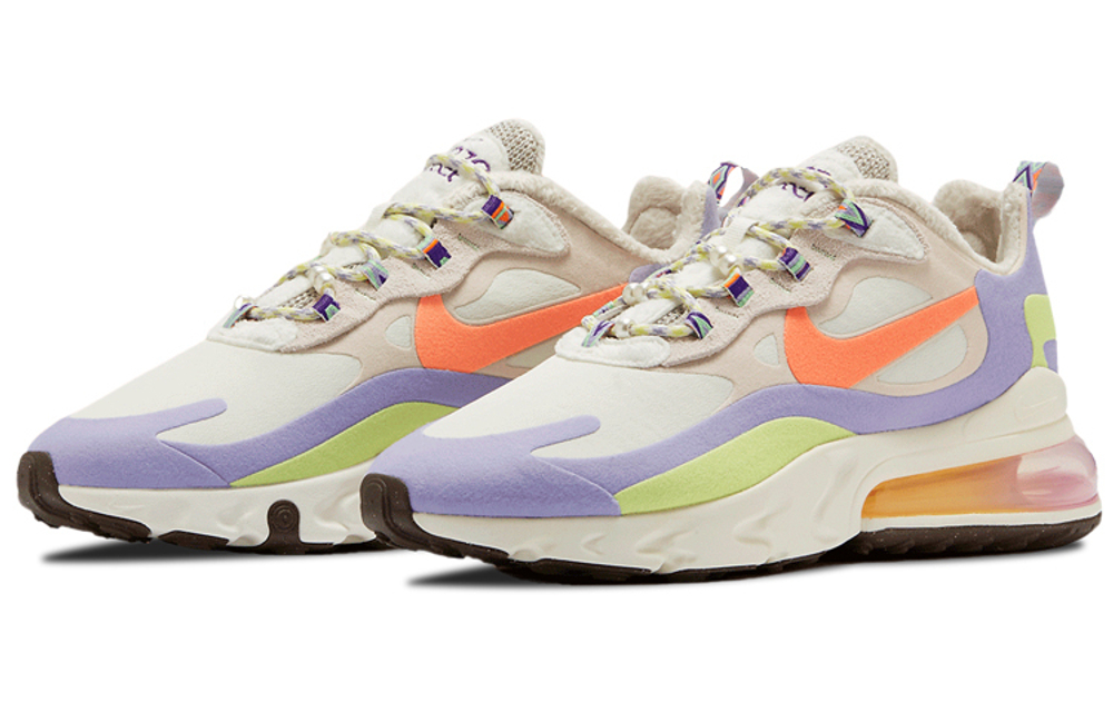 Кроссовки Nike Air Max 270 React (Женская размерная сетка)
