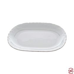 Столовый набор Repas Rococo с платин.полос.(25 предметов на 6 персон)