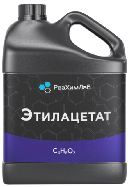 Этилацетат ВС (99,5%) Марка А Бутыль 1л (0,9 кг)
