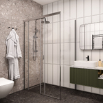 Душевое ограждение Ceruttispa МАРБЕЛЛА (MARBELLA) 120 L (80x120x190)
