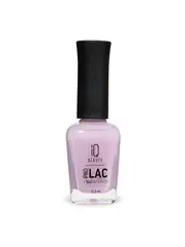 IQ BEAUTY Лак для ногтей профессиональный укрепляющий с биокерамикой #047, 12.5 мл Лилово-розовый, полупрозрачный